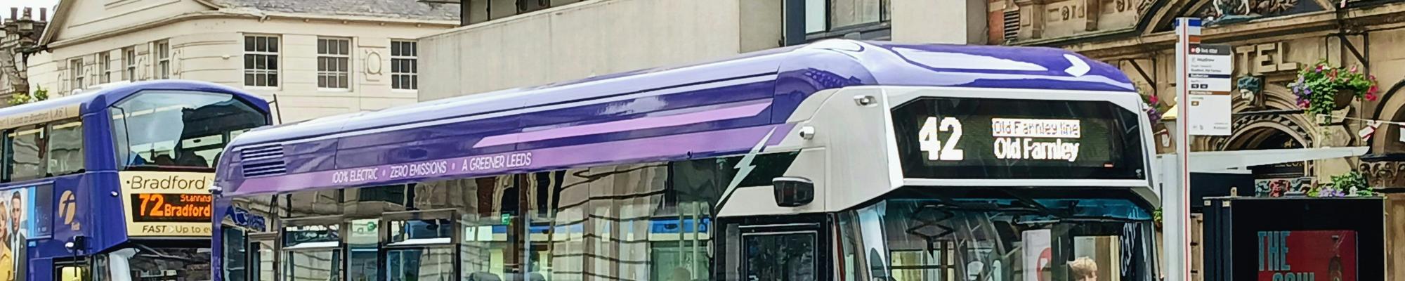  Electric single decker bus