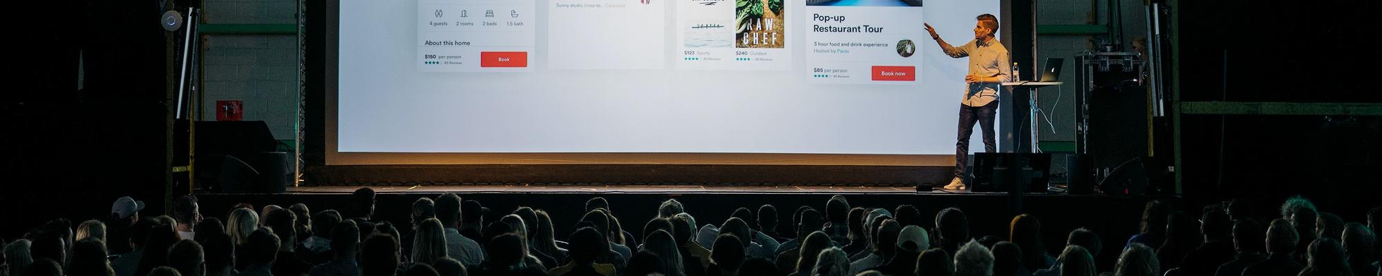 Karri Saarinen presenting at Nordic Design